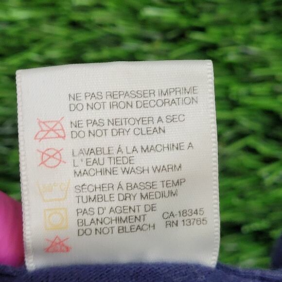 Vintage 90s Fruit-of-the-Loom Shirt Large 21x27 Faded Blue - Picture 7 of 13